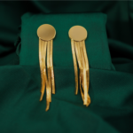 Chain tassel dangler earring