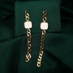 White fringe drops