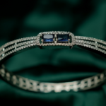 charm Royal blue gemstone cuff