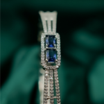 charm Royal blue gemstone cuff-2
