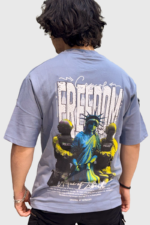 freedom muted blue back
