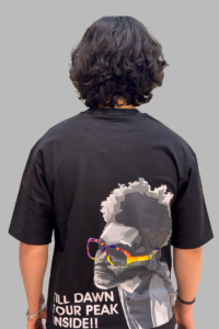 glitch vision black back